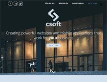 Tablet Screenshot of csoft.com.au